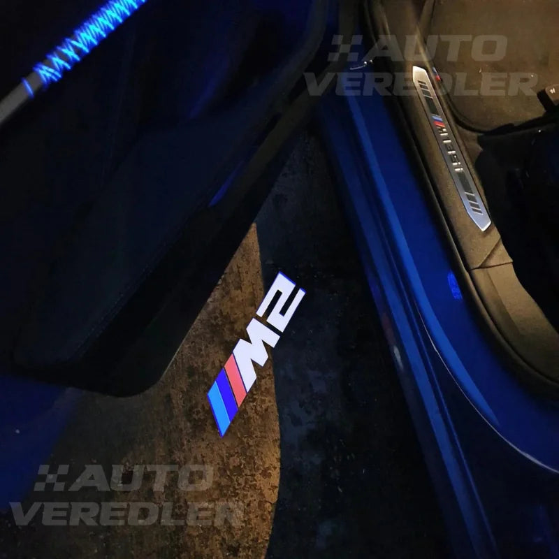 BMW LED Car Door Welcome Logo Lights – Premium Door Projector Lamp Kit