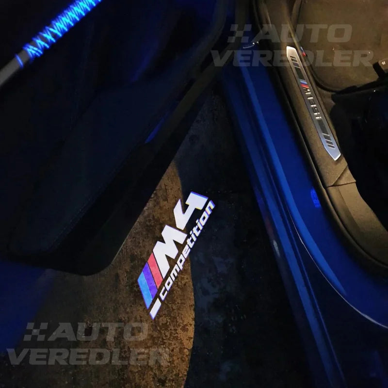 BMW LED Car Door Welcome Logo Lights – Premium Door Projector Lamp Kit