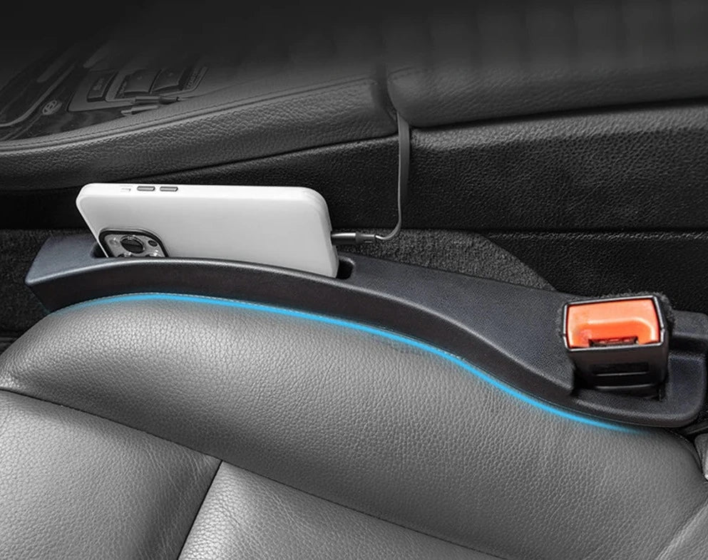 Universal Car Seat Gap Filler – Leakproof Seat Gap Organizer