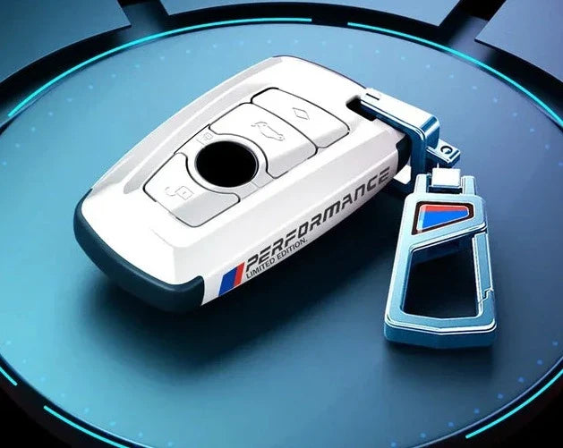 Carbon Fiber Car Key Cover – Stylish Protective Key Case