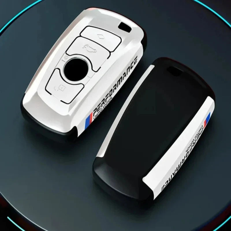 Carbon Fiber Car Key Cover – Stylish Protective Key Case