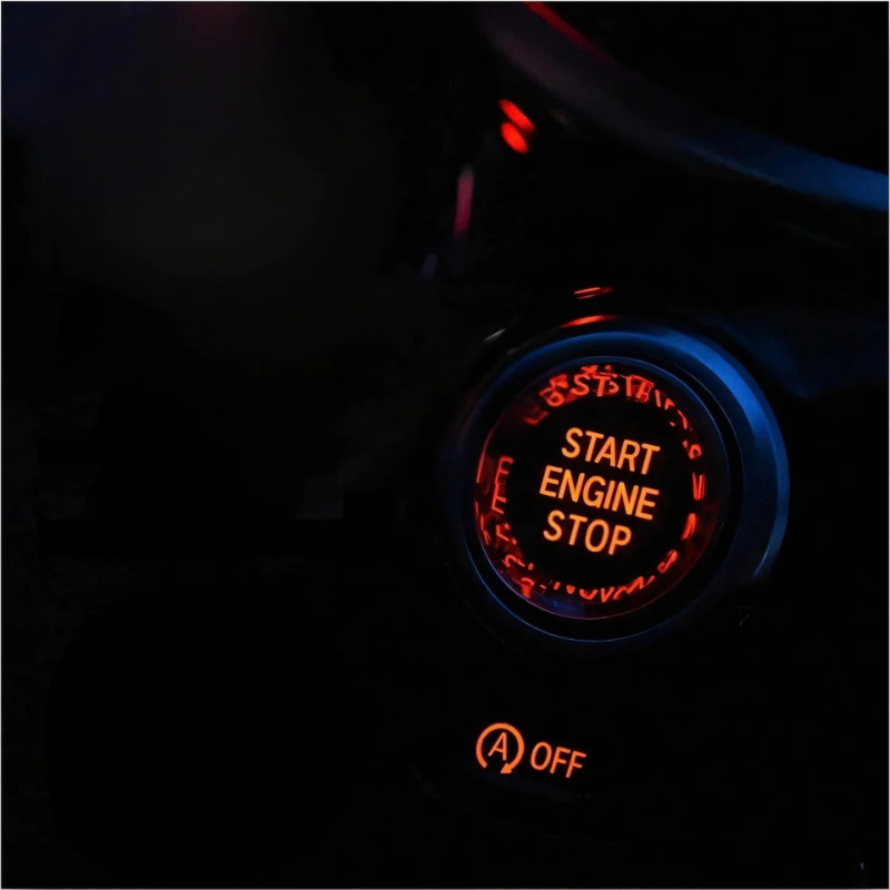 BMW Performance Kristall-Motorstartknopf – Premium-Startknopf-Upgrade