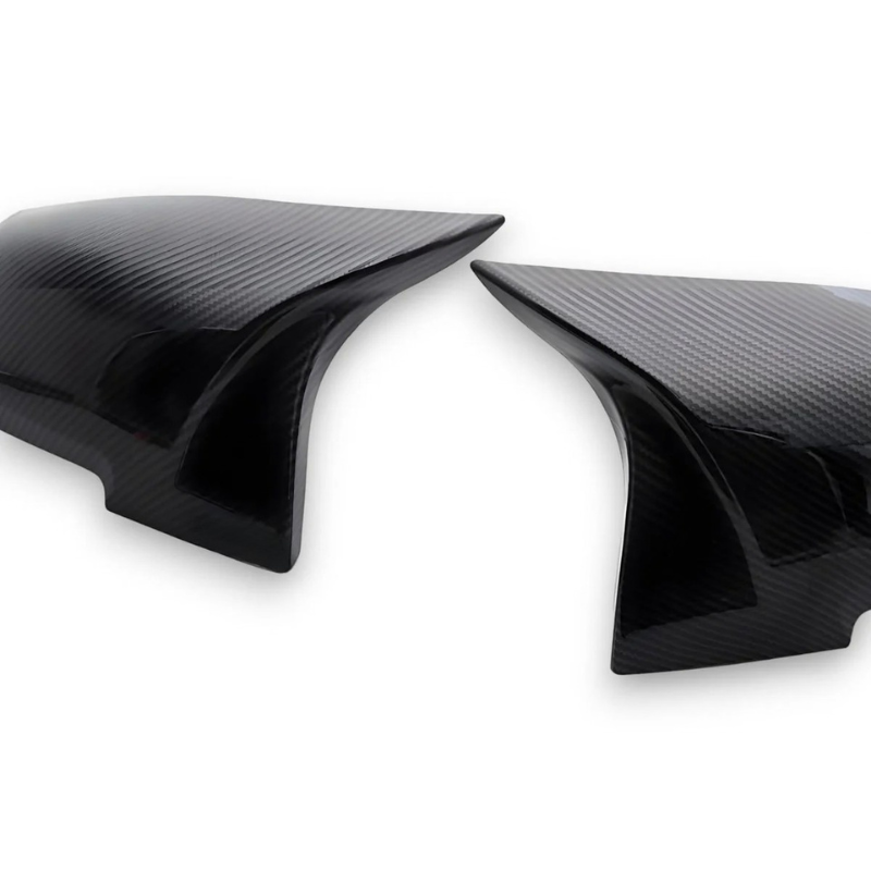 BMW Spiegelkappen in Schwarz glänzend & Carbonoptik – Upgrade für F20 F22 F30 F32