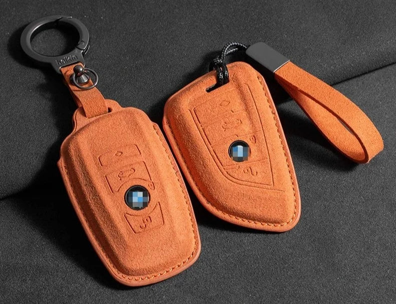 BMW Suede Key Cover – Premium Protective Key Case
