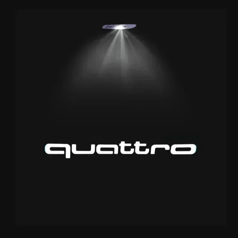 Audi LED Door Logo Projector – Welcome Puddle Lights for A3 A4 Q5 (2PCS)