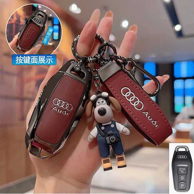 Audi Zinc Alloy Key Case – Premium Audi Key Fob Protection Cover