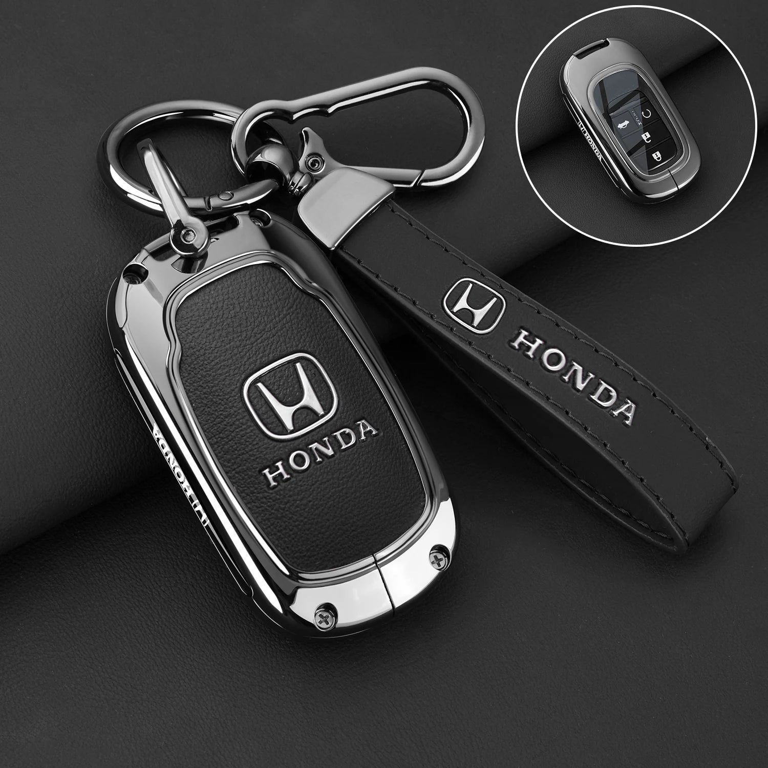 Honda Zinc Alloy Key Case – Premium Honda Key Fob Protection Cover