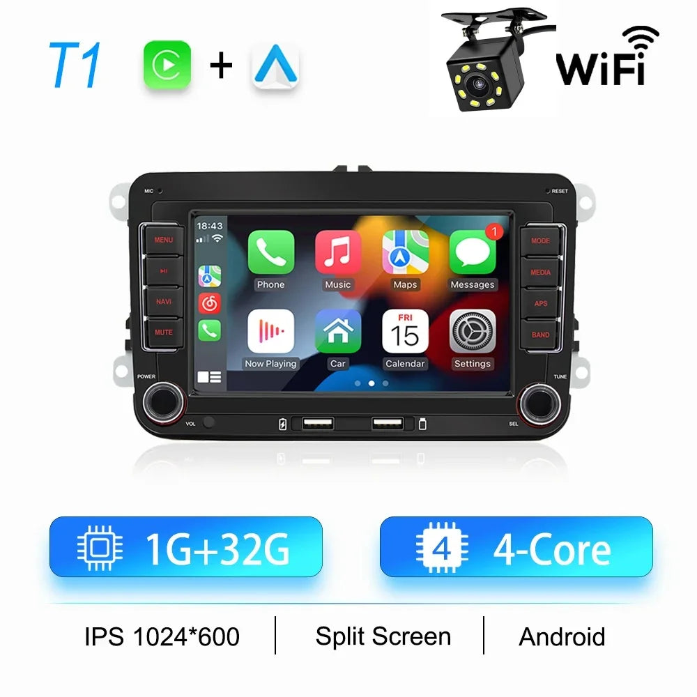 Android Car Stereo for Volkswagen – CarPlay, Android Auto & GPS