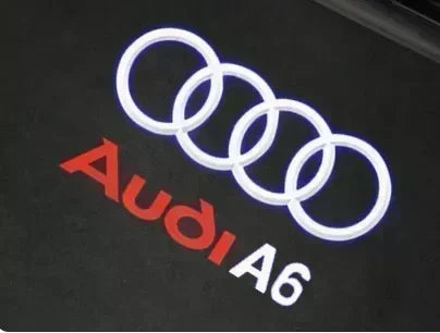 Audi LED Door Logo Projector – Welcome Puddle Lights for A3 A4 Q5 (2PCS)