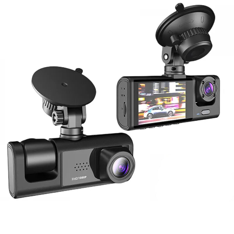 1080P Dashcam mit Bildschirm – Front- und Rückfahrkamera