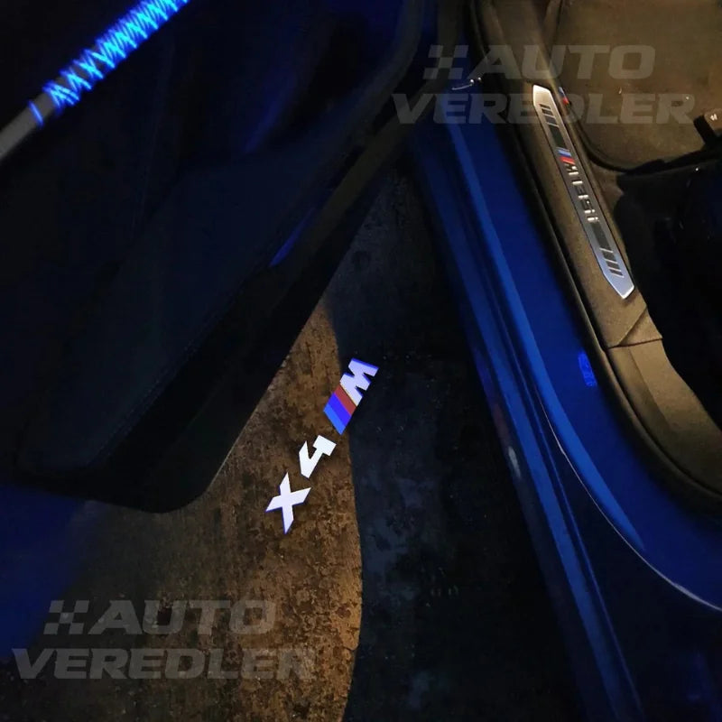 BMW LED Car Door Welcome Logo Lights – Premium Door Projector Lamp Kit