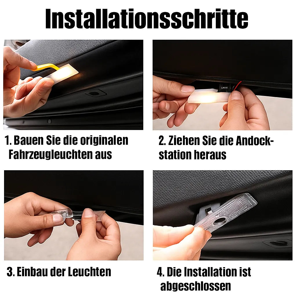 BMW LED Türprojektor-Lichter – Stilvoller Einstieg mit Sicherheits-Upgrade