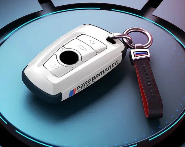 Carbon Fiber Car Key Cover – Stylish Protective Key Case