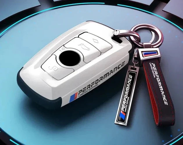 Carbon Fiber Car Key Cover – Stylish Protective Key Case