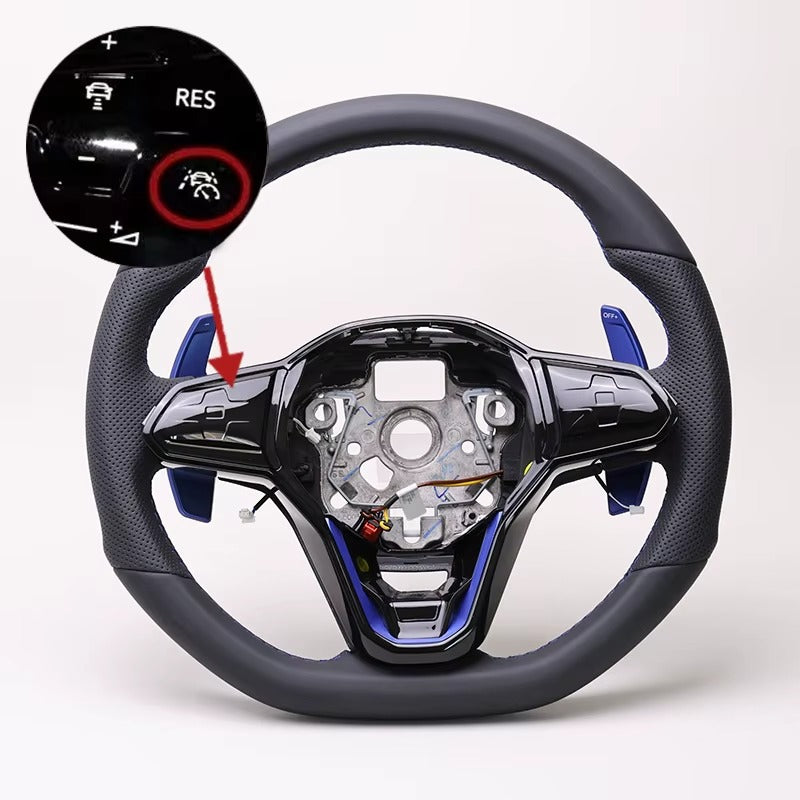 Sportlenkrad für VW Golf 8 GTI MK8 mit Touch-Tasten und R-Design