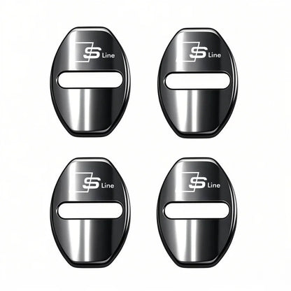 Zinklegierung Türschloss Abdeckung für Audi – Schutzkappen für Autotürschloss A1–Q8 Serie