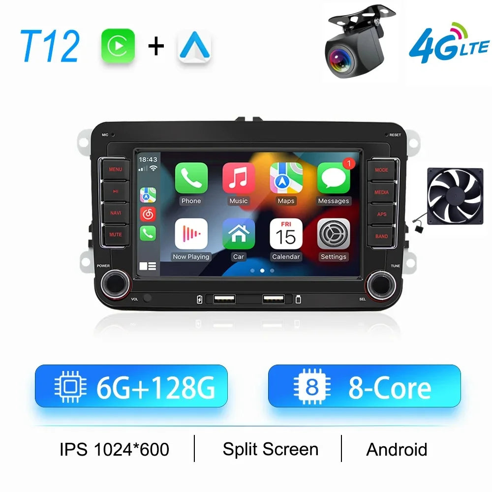 Android Car Stereo for Volkswagen – CarPlay, Android Auto & GPS