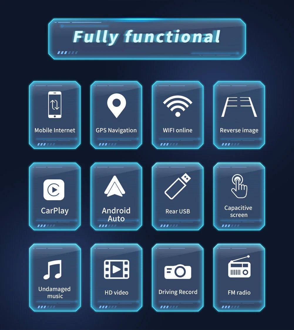 Android-Multimediasystem für Volkswagen mit CarPlay, Android Auto & GPS