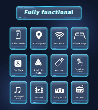 Android-Multimediasystem für Volkswagen mit CarPlay, Android Auto & GPS