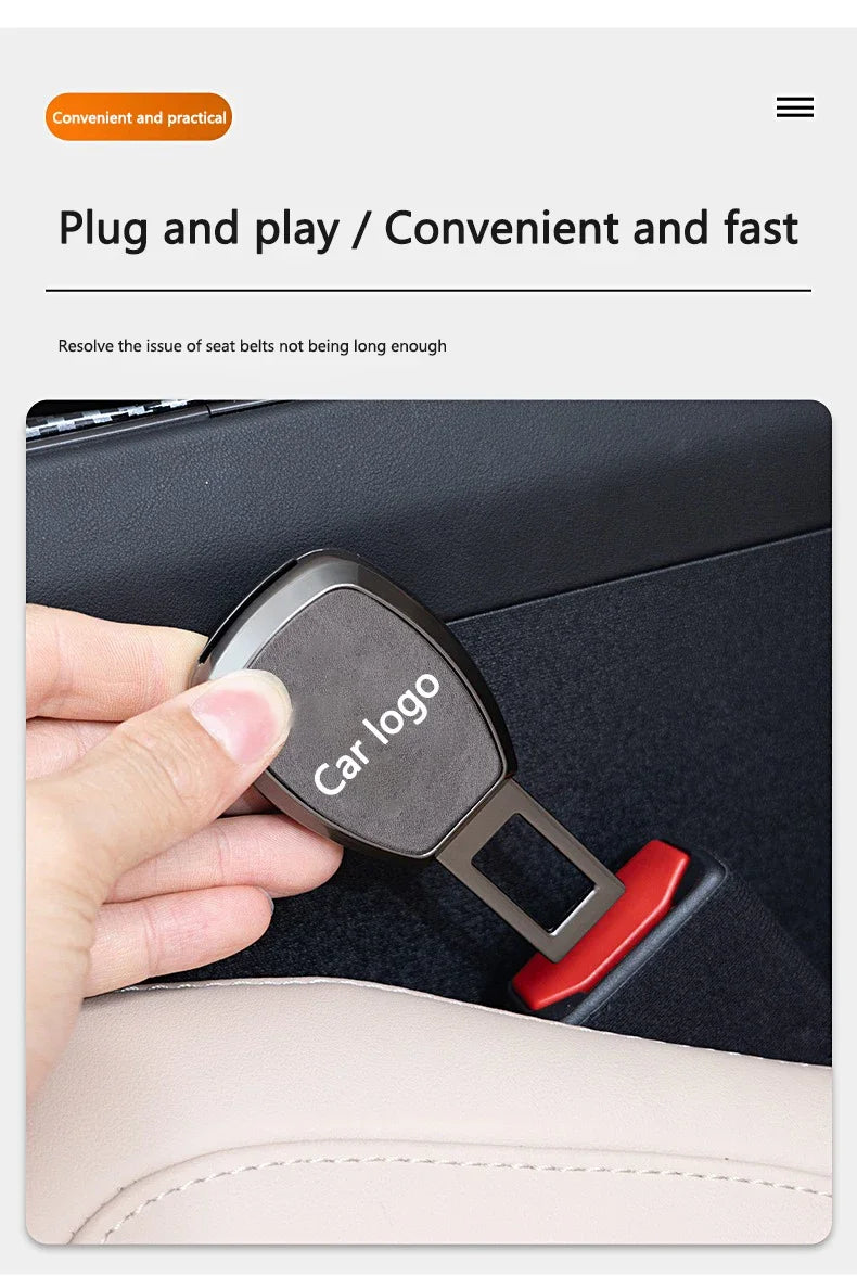 Sicherheitsgurt Verlängerungsclip für Audi – Sitzgurt Schnalle & Schlossabdeckung (A1–Q8, RS Modelle)