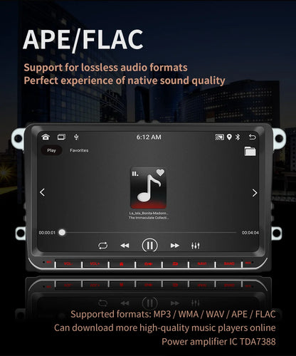 Android-Multimediasystem für Volkswagen mit CarPlay, Android Auto & GPS
