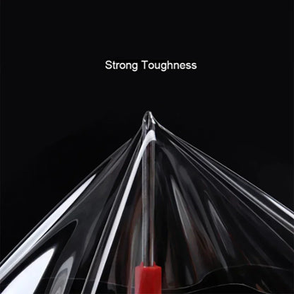 Glänzende transparente PVC-Folie in Hellrauch – Stilvolle Tönungsfolie für Scheinwerfer & Rücklichter (100×30 cm)