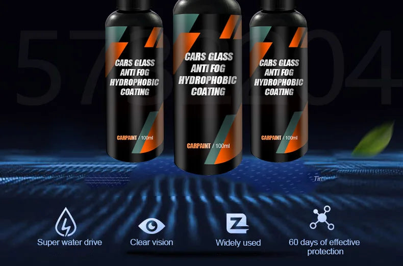 Hydrophobes Glasbeschichtungsspray – Nano Regenabweiser für Autoscheiben