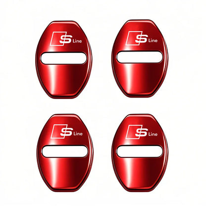 Zinklegierung Türschloss Abdeckung für Audi – Schutzkappen für Autotürschloss A1–Q8 Serie