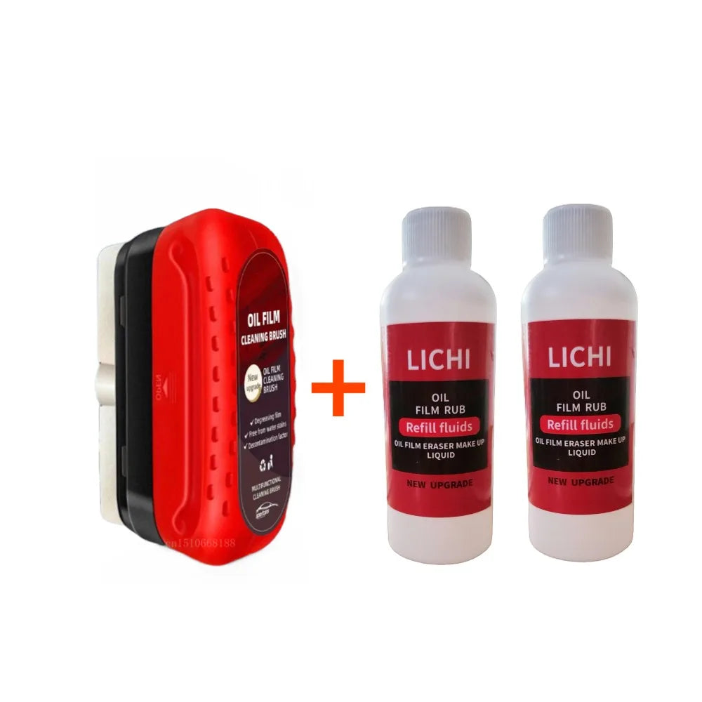 Glas-Ölfilm-Entferner – Hydrophober Windschutzscheibenreiniger mit Nanobeschichtung