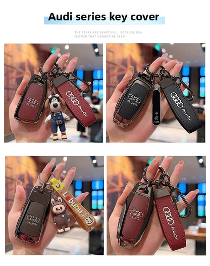 Schlüsseletui aus Zinklegierung für Audi – Stilvoller Schutz für Ihren Autoschlüssel