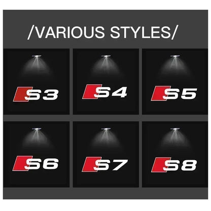 LED Türprojektor Audi Logo – passend für A3, A4 B8, Q5, RS & mehr