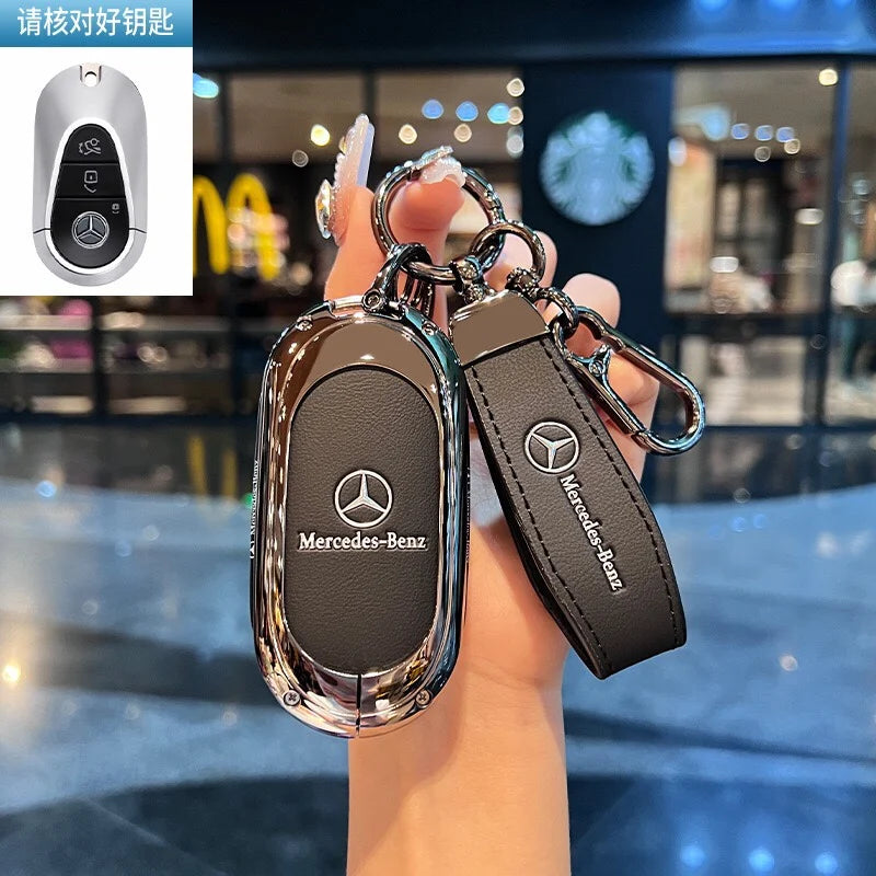 TPU Autoschlüsselhülle für Mercedes-Benz – Eleganter Schutz mit weichem TPU-Design