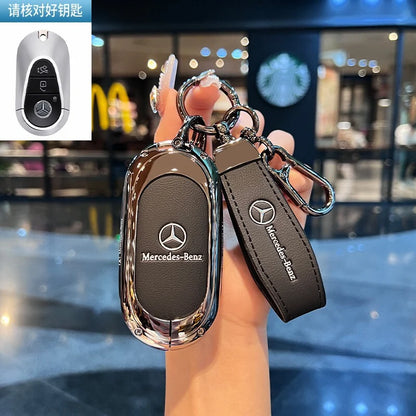 TPU Autoschlüsselhülle für Mercedes-Benz – Eleganter Schutz mit weichem TPU-Design