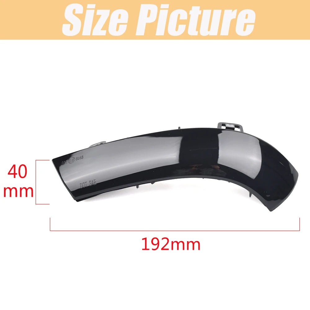 Dynamic LED Side Indicators for VW Golf 5, Jetta MK5, Passat B6/B5.5 – Sequential Turn Signal Set