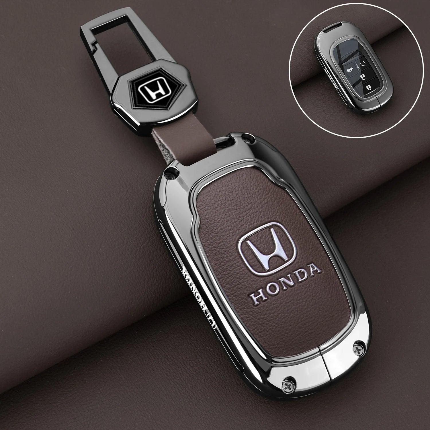 Honda Zinc Alloy Key Case – Premium Honda Key Fob Protection Cover