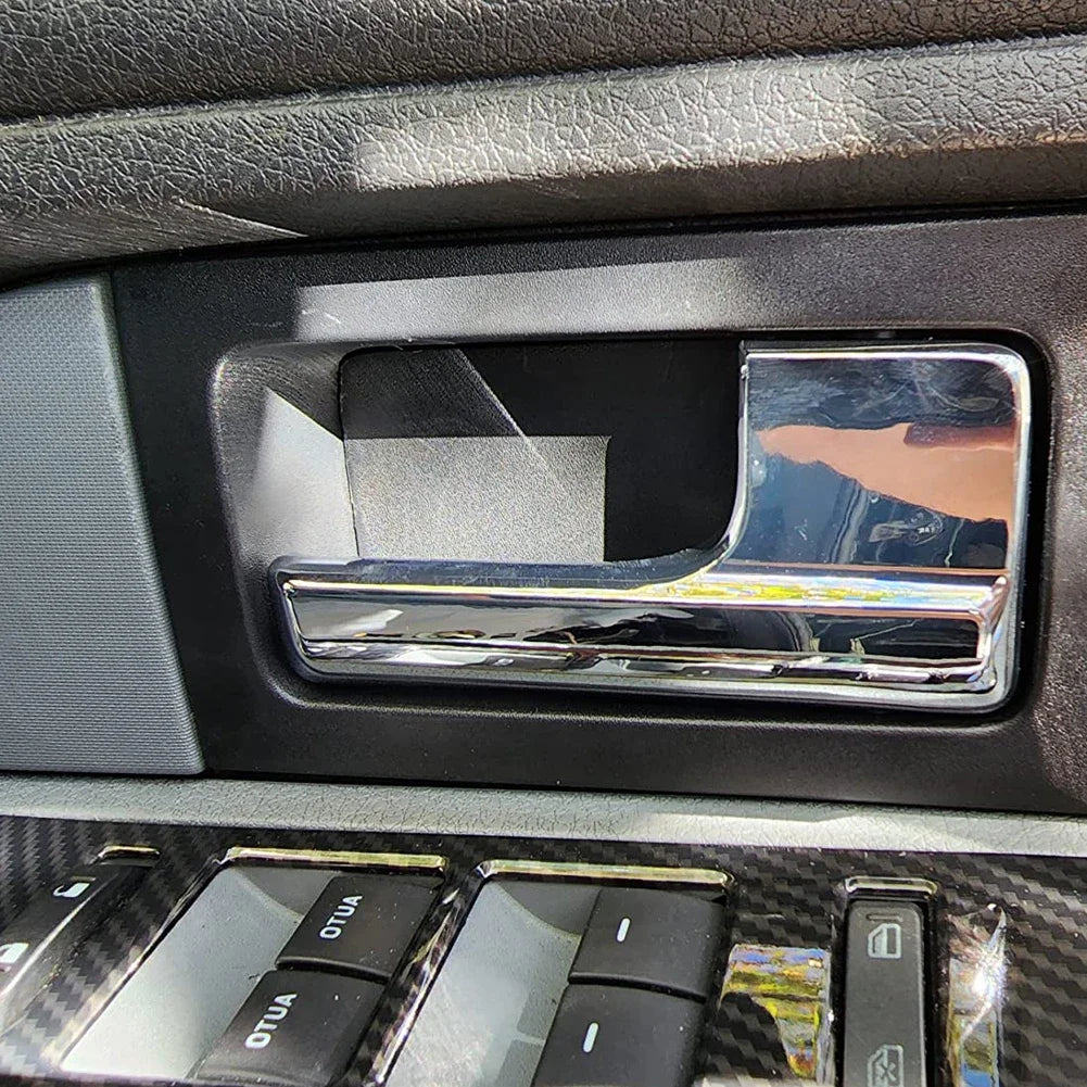 Upgrade Your Ford F-150 (2009–2014) with Chrome Interior Door Pull Handles