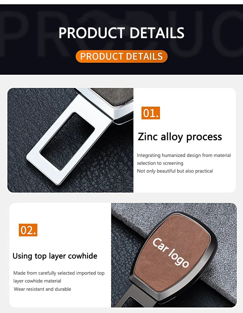 Sicherheitsgurt Verlängerungsclip für Audi – Sitzgurt Schnalle & Schlossabdeckung (A1–Q8, RS Modelle)