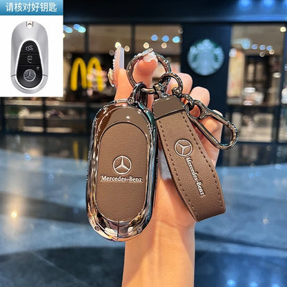 TPU Autoschlüsselhülle für Mercedes-Benz – Eleganter Schutz mit weichem TPU-Design