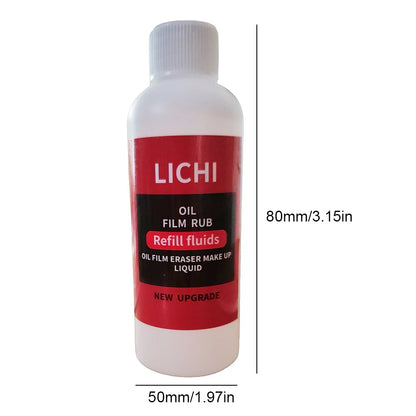 Glas-Ölfilm-Entferner – Hydrophober Windschutzscheibenreiniger mit Nanobeschichtung