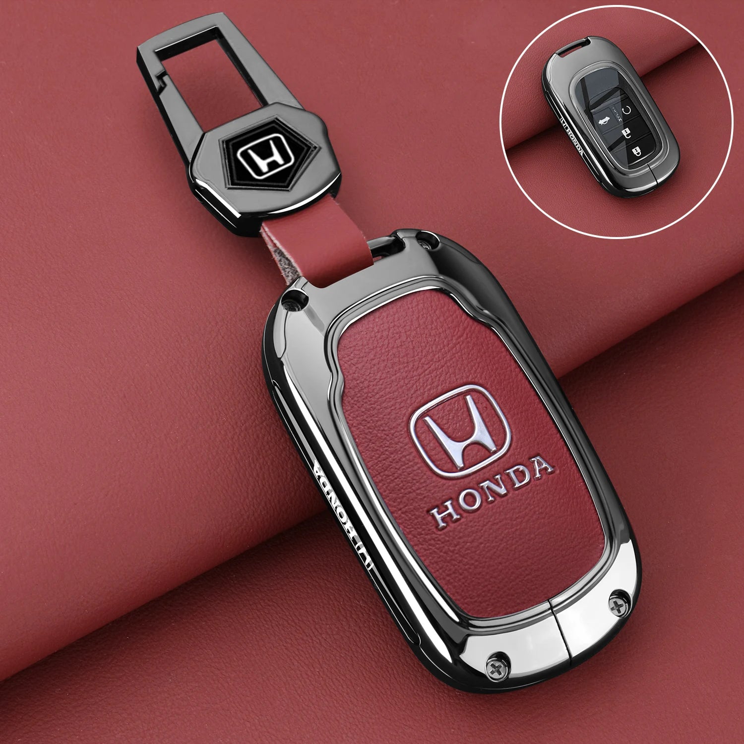 Honda Zinc Alloy Key Case – Premium Honda Key Fob Protection Cover