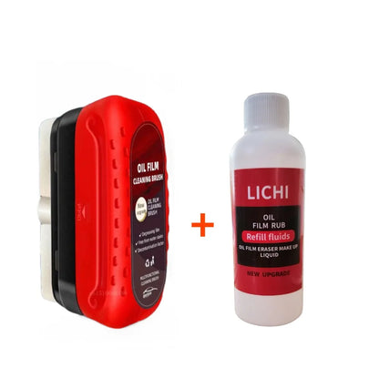 Glas-Ölfilm-Entferner – Hydrophober Windschutzscheibenreiniger mit Nanobeschichtung