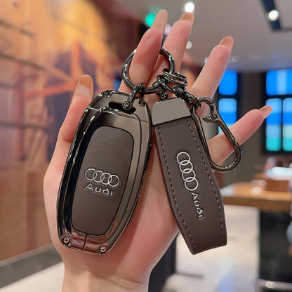 Schlüsseletui aus Zinklegierung für Audi – Stilvoller Schutz für Ihren Autoschlüssel