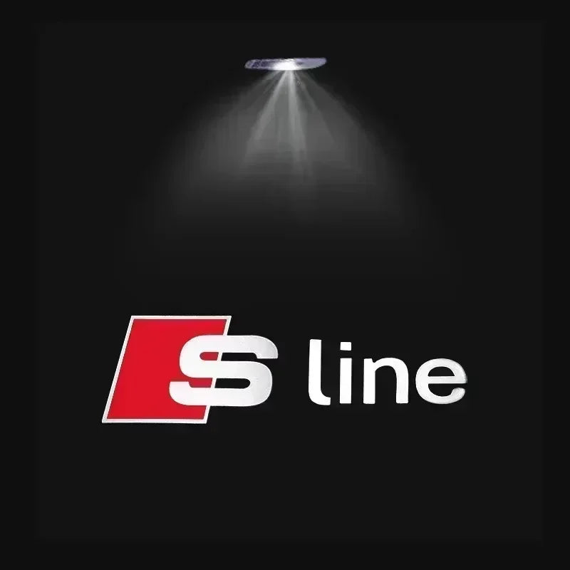 LED Türprojektor Audi Logo – passend für A3, A4 B8, Q5, RS & mehr