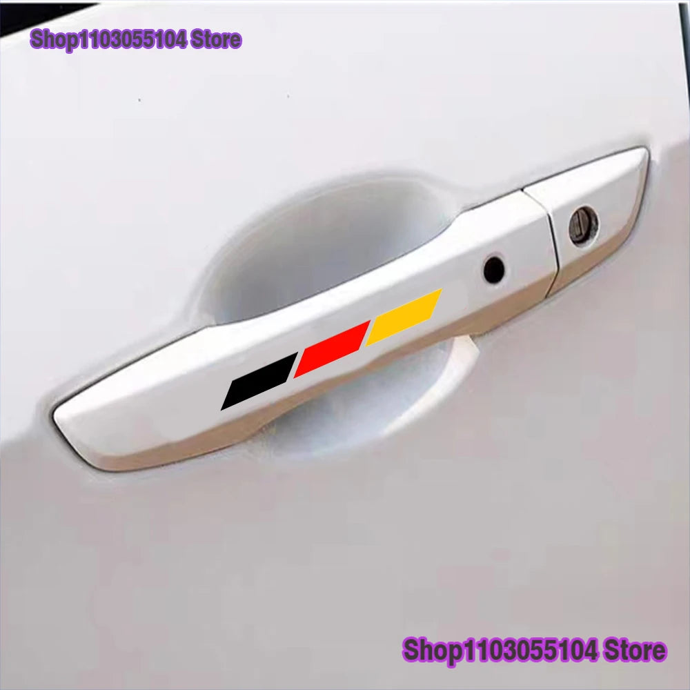 VW Sport Stripe Decal Set – Volkswagen Racing Accent Stripes (4PCS)