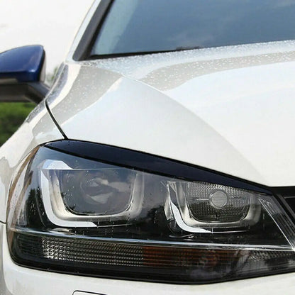 Scheinwerfer-Augenbrauenabdeckung für VW Golf 7 / 7.5 GTI R – Sportliche Eyelid Trim Aufkleber (2-teiliges Set)