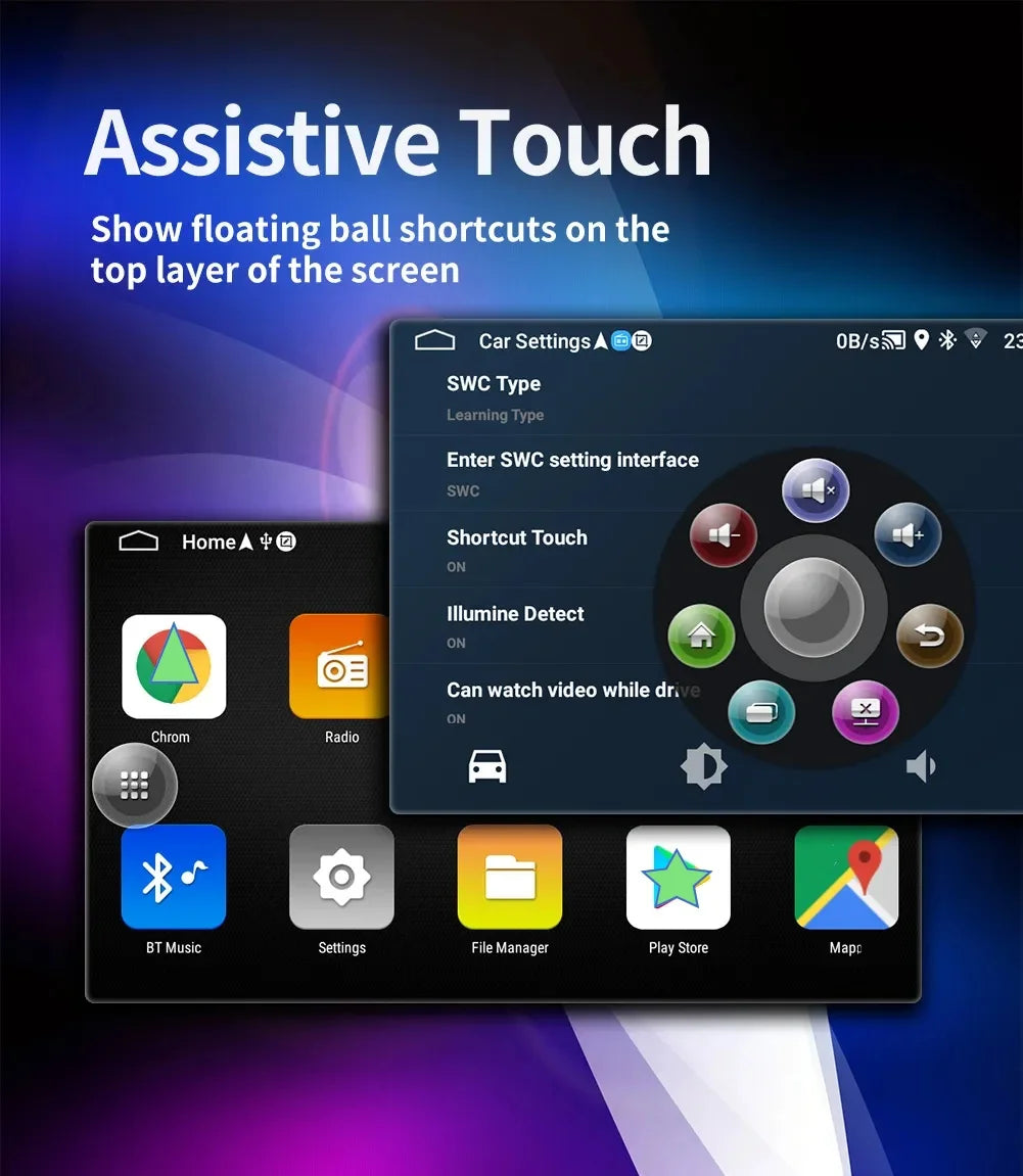 Android-Multimediasystem für Volkswagen mit CarPlay, Android Auto & GPS