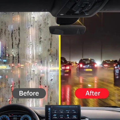 Glas-Ölfilm-Entferner – Hydrophober Windschutzscheibenreiniger mit Nanobeschichtung
