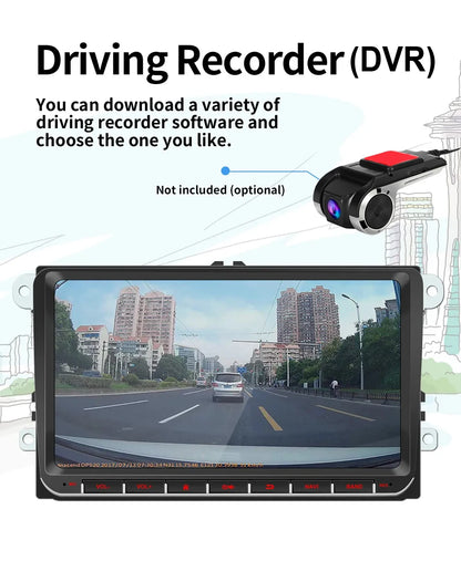Android-Multimediasystem für Volkswagen mit CarPlay, Android Auto & GPS