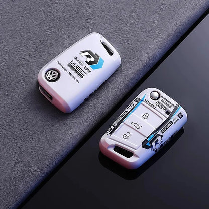 Klappschlüssel-Gehäuse für VW – Robuster Schutz mit sportlichem Motorsport-Design