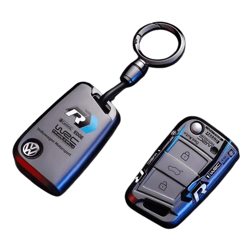 VW flip key cover Volkswagen key fob protection case motorsport design
